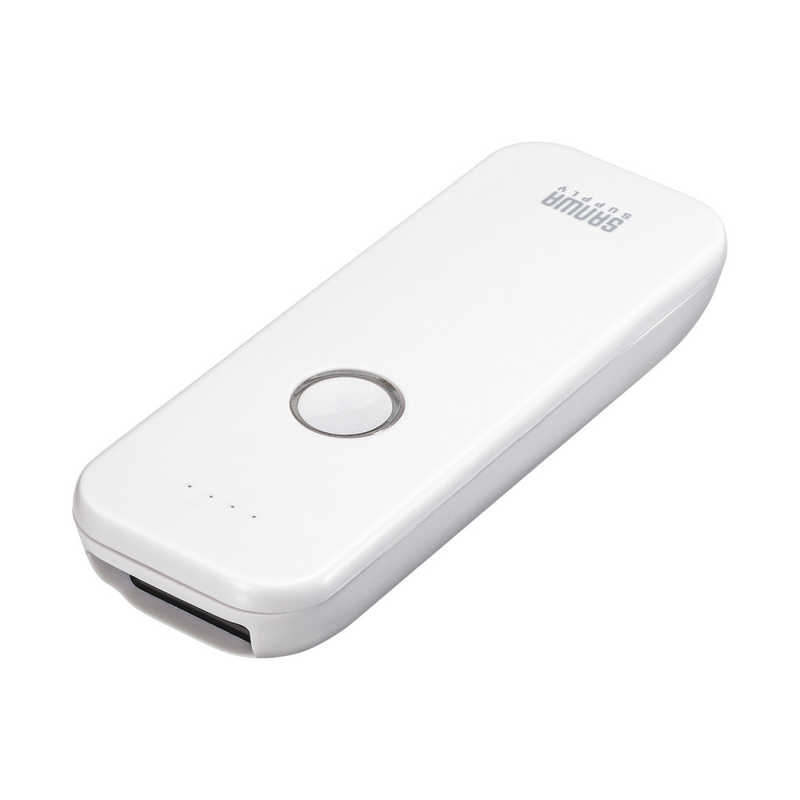 サンワサプライ Bluetooth1次元バーコードリーダー BCR-BT1D8W