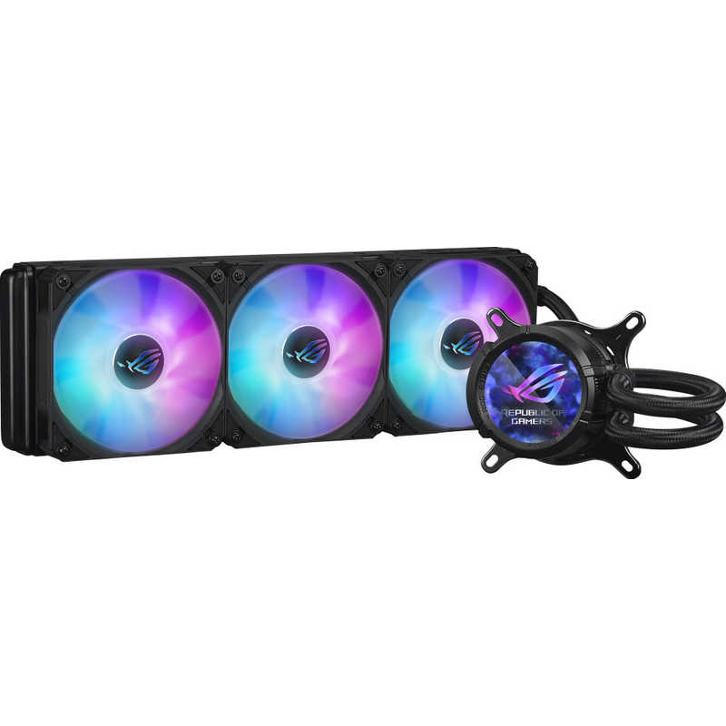 ASUS エイスース　水冷クーラー　ROG/STRIX/LC/3/360/ARGB/LCD｜コジマ店