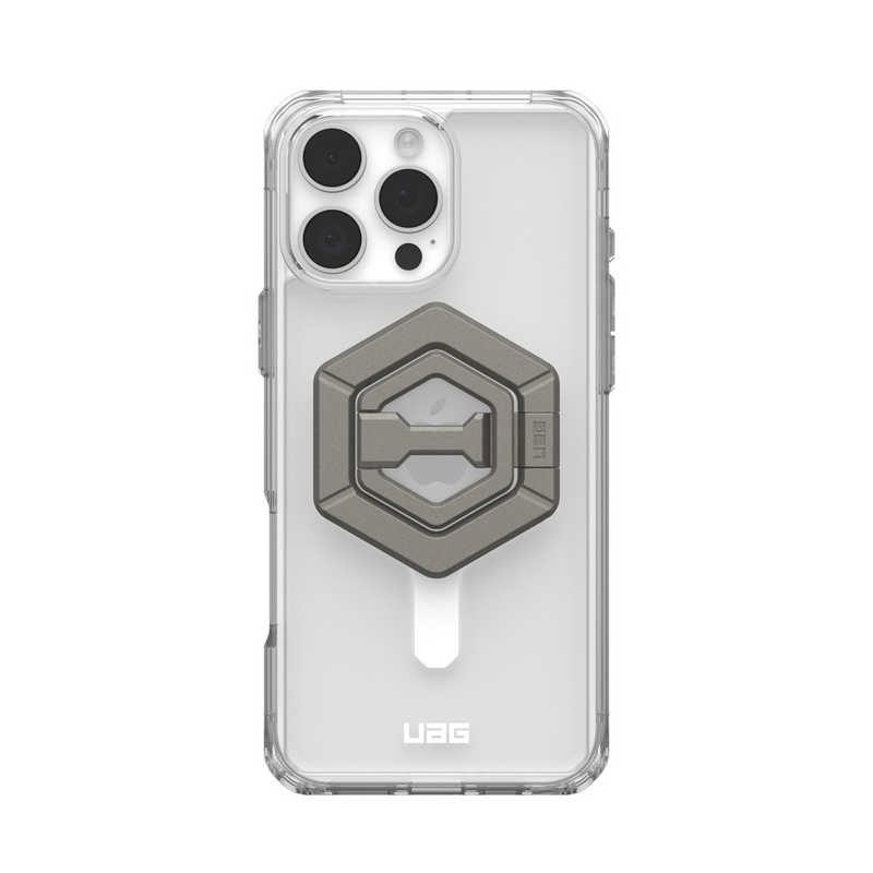 UAG　iPhone 16 Pro Max 耐衝撃ケース MAGSAFE対応 PLYO (スタンド同梱) アイス/ホワイト　UAG-IPH24LA-YMS-I-S｜コジマ店