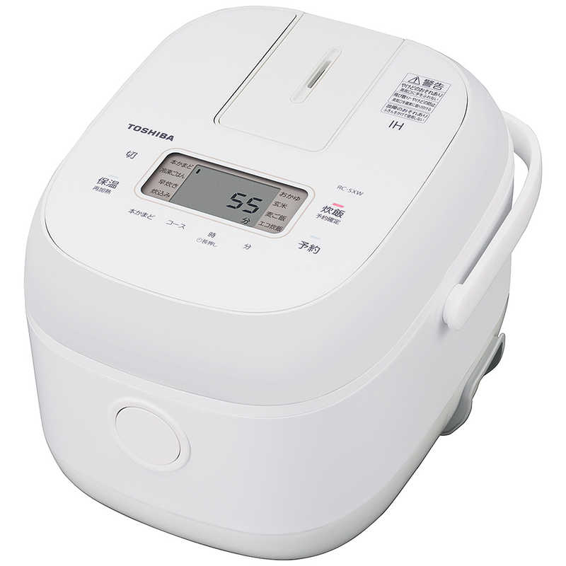 楽天市場】東芝 TOSHIBA 炊飯器 5.5合 IHジャー 備長炭ダイヤモンド釜