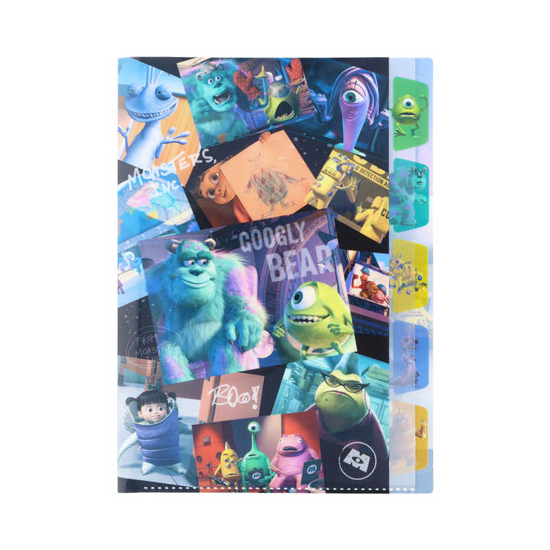 サンスター文具　ダイカットクリアファイル5P PIXAR モンスターズ・インク A　S2140705画像