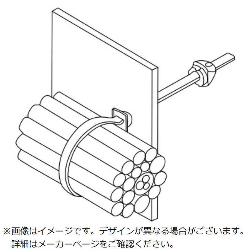 ABB　TY-Rap ブラインドヘッド結束バンド ブラインドヘッド結束バンド耐候(黒色)(小袋)幅3.6X長さ160mm100本入り　TYG534MX 4,110円