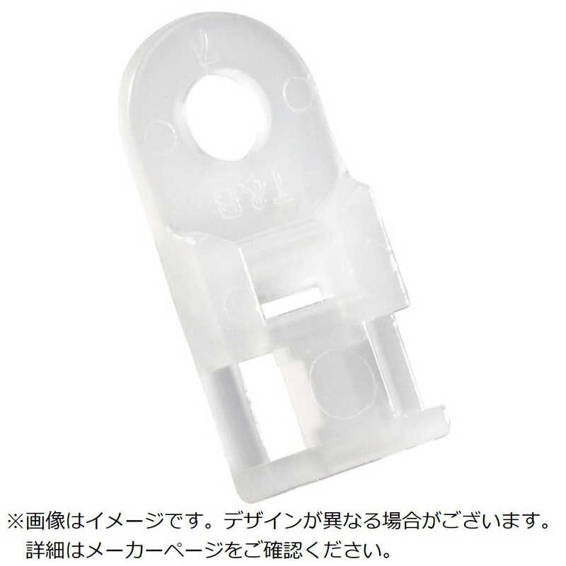 ABB　TY-Rap 結束バンド用ミニマウントベース(ねじ固定タイプ) ミニマウンティングベース(平板タイプ)標準(ナチュラル色)タイ幅最大4.8mm1000個入り　TC828TB