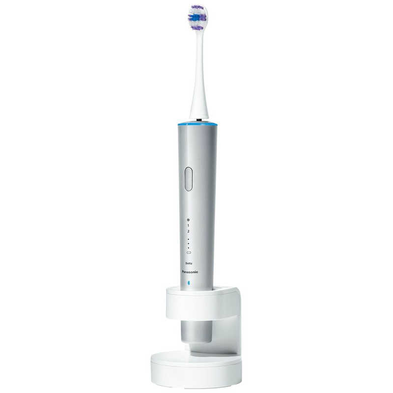 パナソニック　Panasonic　電動歯ブラシ Doltz ドルツ [ 振動式 / AC100V-240V ] シルバー　EW-DT63-S
