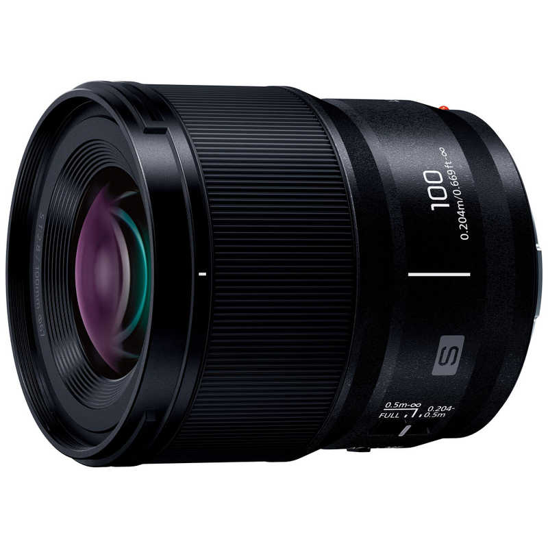 パナソニック　Panasonic　カメラレンズ LUMIX S 100mm F2.8 MACRO ［ ライカL / 単焦点レンズ ］　LUMIX S 100mm F2.8 MACRO S-E100