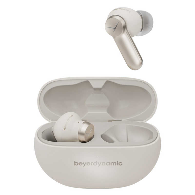 BEYERDYNAMIC　完全ワイヤレスイヤホン cream [ ワイヤレス ( 左右分離 ) / ノイズキャンセリング 対応 / Bluetooth 対応 ] 　AMIRON100cream