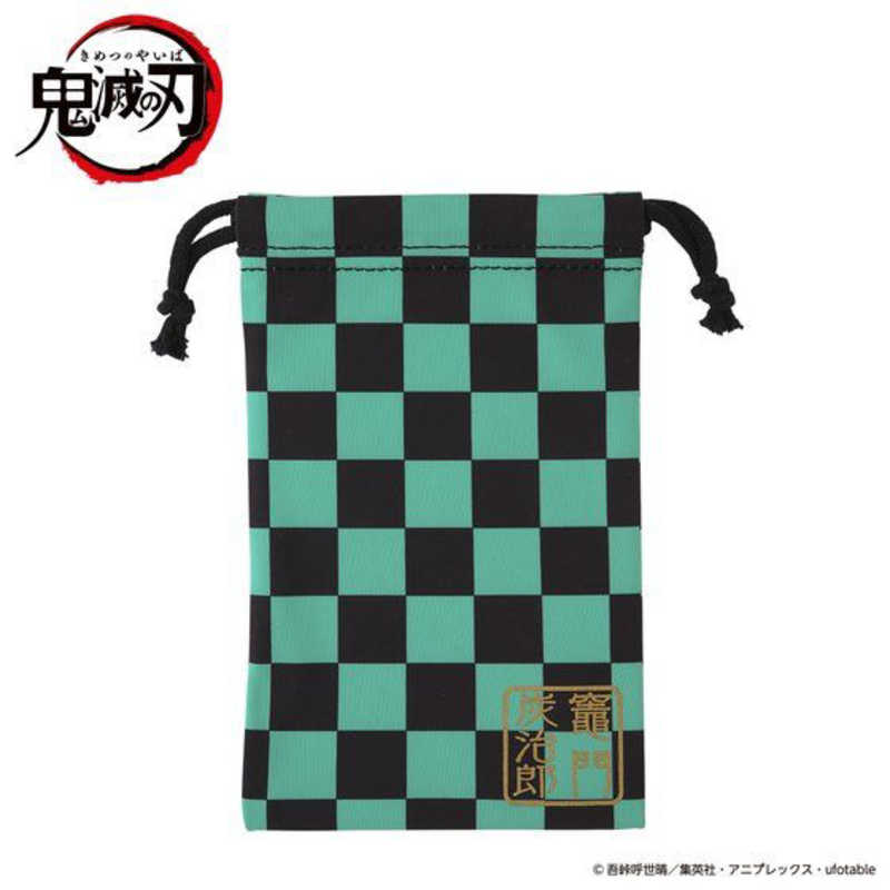 名古屋眼鏡　メガネケース 鬼滅の刃 眼鏡拭き巾着 竈門炭治郎(かまどたんじろう)　タンジロウ画像