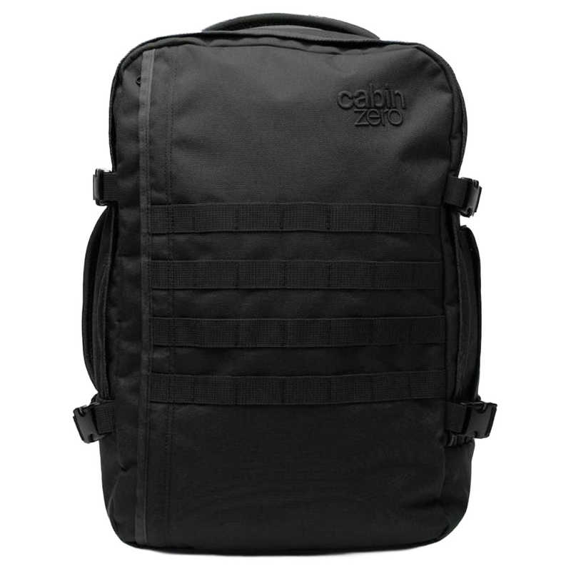 UNBY　ミリタリーバックパック CABINZERO(キャビンゼロ) MILITARY STYLE 36L アブソリュートブラック　CZ-181401｜コジマ店