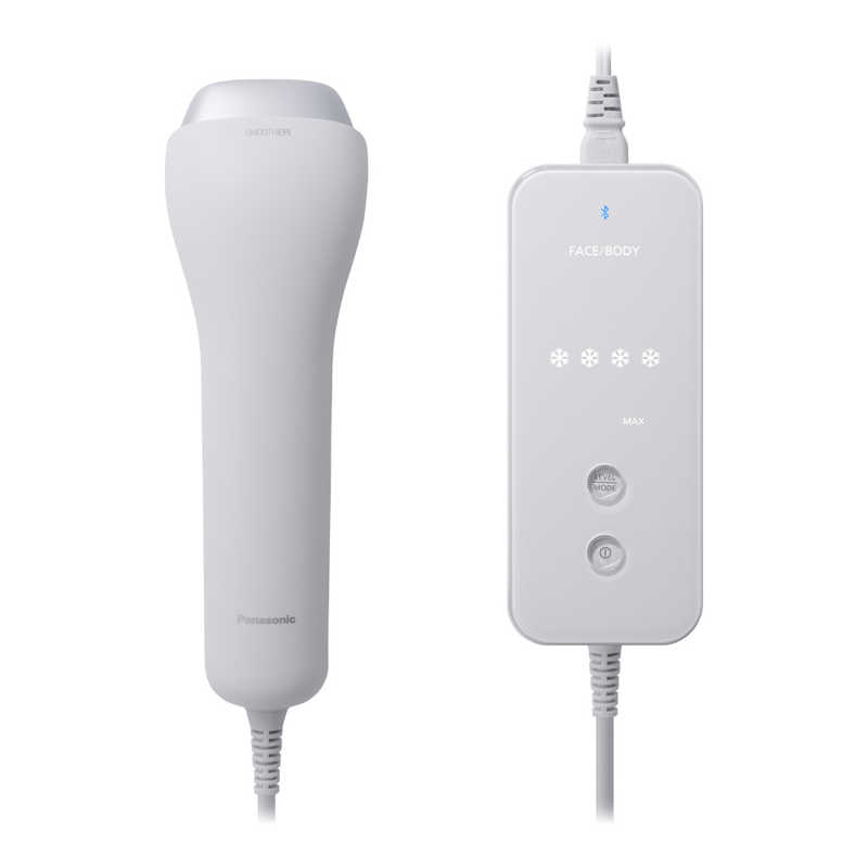 パナソニック　Panasonic　家庭用脱毛器 光エステ スムースエピ ［フラッシュ式 /AC100V-240V］ グレー　ES-WG0B-H