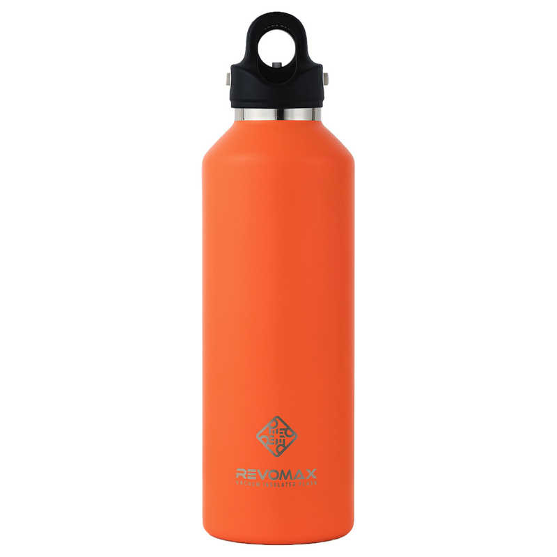 REVOMAX　炭酸対応真空断熱ボトル32oz ネオンオレンジ　DWF-32014B-JP-V3