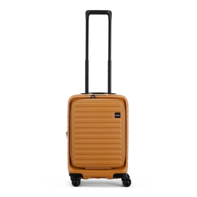LOJEL　スーツケース Cubo キューボ Small LITE 拡張機能付き 宿泊目安：1泊～2泊 [TSAロック搭載 / 29L] ゴールデンオーカー　CUBO-S-LITE-GO