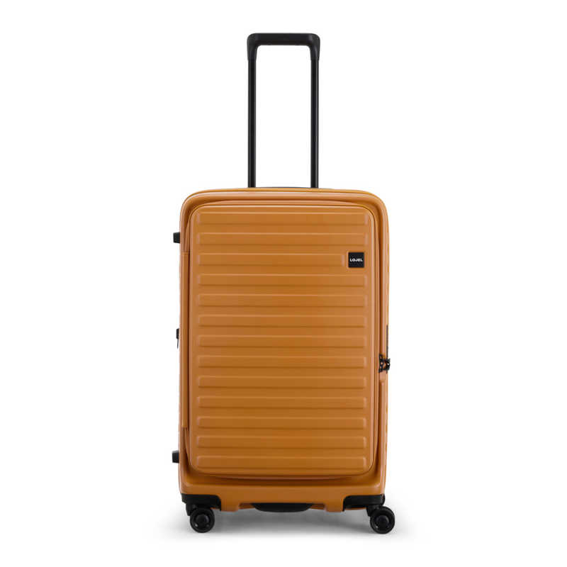 LOJEL　スーツケース Cubo キューボ Fit LITE 拡張機能付き 宿泊目安：1週間以上 [TSAロック搭載 / 86L] ゴールデンオーカー　CUBO-FIT-LITE-GO