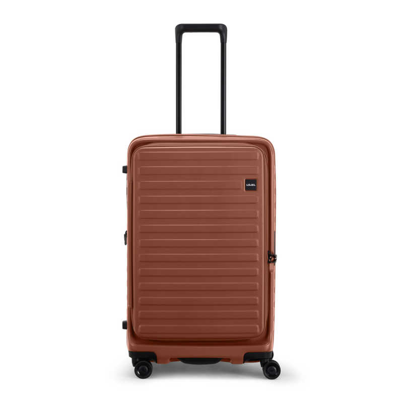 LOJEL　スーツケース Cubo キューボ Fit LITE 拡張機能付き 宿泊目安：1週間以上 [TSAロック搭載 / 86L] バーントシェンナ　CUBO-FIT-LITE-BS｜コジマ店