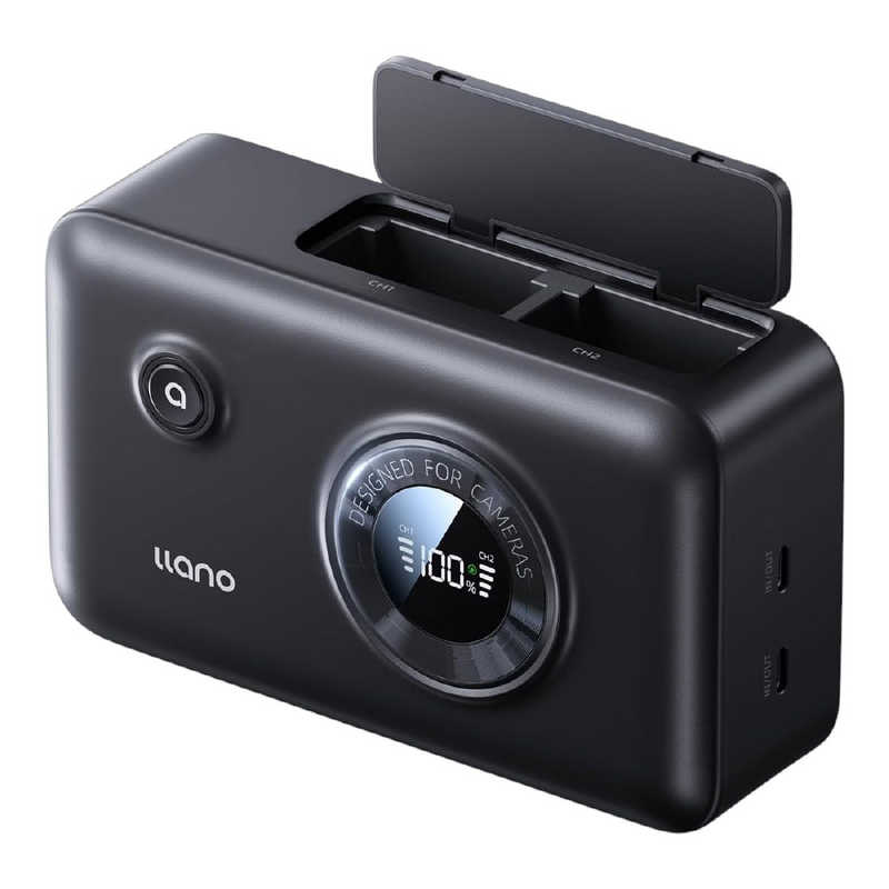 LLANO　CS3 2in1 カメラバッテリー充電器 NP-FW50用　CS3FW50