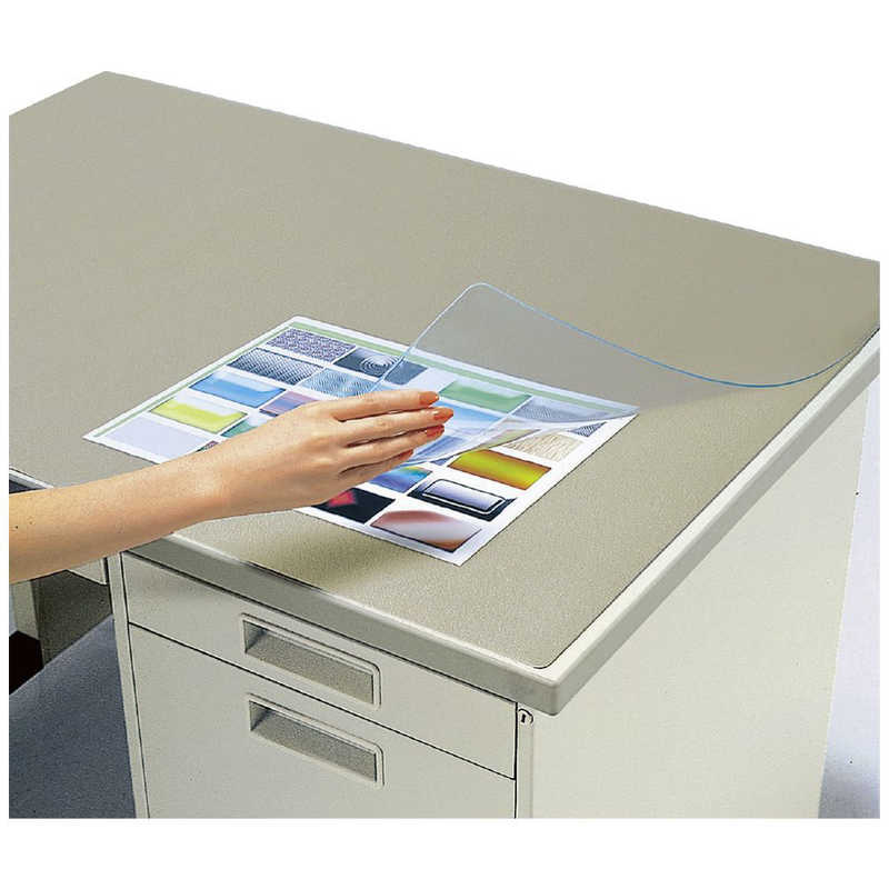 コクヨ　デスクマット軟質 (再生オレフィン透明) S　マ967N