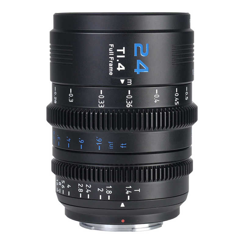 SIRUI　マウント交換式シネマレンズ T1.4 Full Frame 24mm E/ブラック(L/RF/Z交換マウントアダプター付) ［ソニーE /単焦点レンズ］　VP-1-24B-JP｜コジマ店