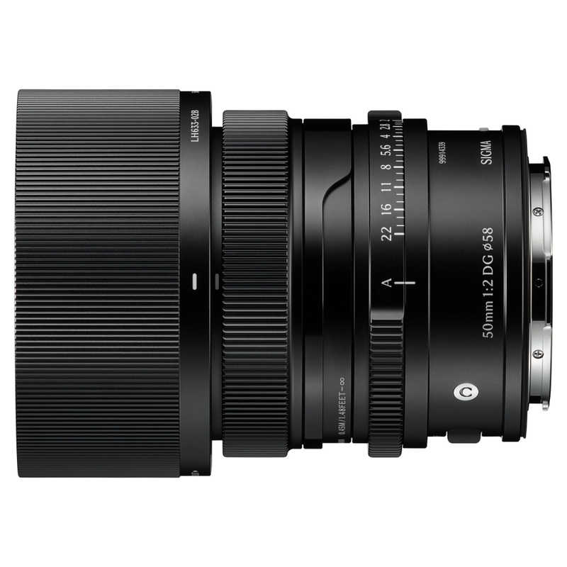 シグマ　カメラレンズ 50mm F2 DG Contemporary ブラック （ ライカL / 単焦点レンズ ） 　50MMF2DG｜コジマ店