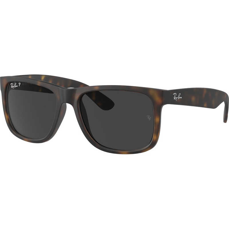レイバン　サングラス JUSTIN(Low Bridge Fit) RB4165F 865/87 55mm ハバナ/ダークグレーポラライズド｜コジマ店