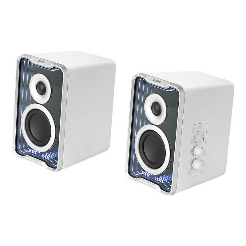 EDIFIER　Edifier製 2.0デスクトップアクティブスピーカー QR30(ホワイト)　ED-QR30-WH