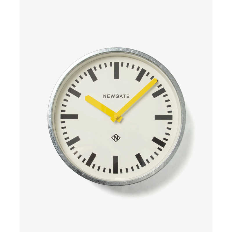 NEWGATE　ラゲッジ ウォールクロック 壁掛け時計 直径30cm イエロー　NGT0000001001C02ZZZ