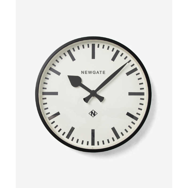NEWGATE　ナンバースリー レールウェイ 壁掛け時計 直径37cm ブラック　NGT0000001005C02ZZZ｜コジマ店