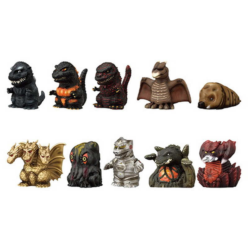 エンスカイ　ゴジラ ソフビパペットマスコット (リニューアル)(単品)画像