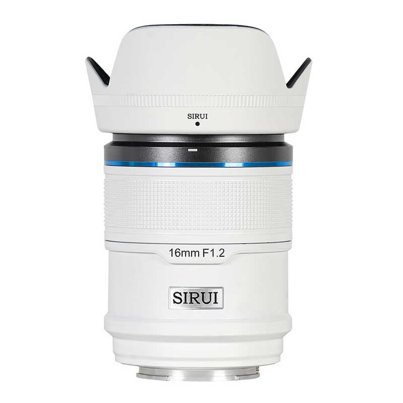 SIRUI　オートフォーカスレンズ F1.2 APS-C 16mm ［ FUJIFILM X / 単焦点レンズ ］ ホワイト　16AS12X-W-JP｜コジマ店
