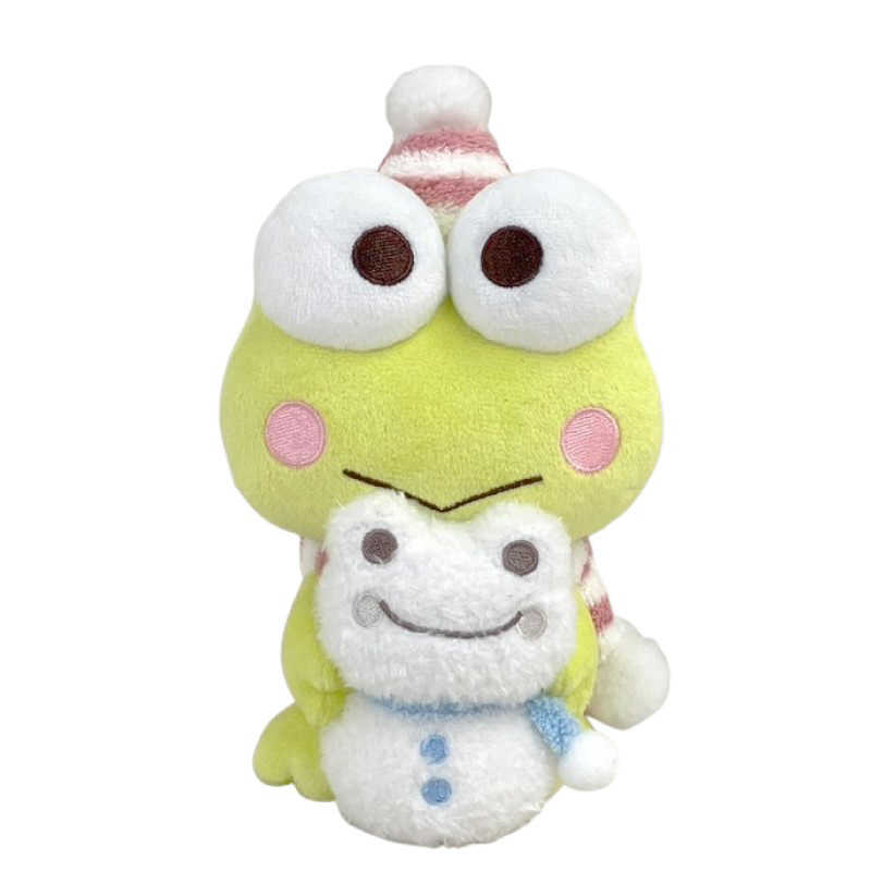 ナカジマコーポレーション　けろけろけろっぴ×かえるのピクルス 雪だるま けろけろけろっぴ S画像