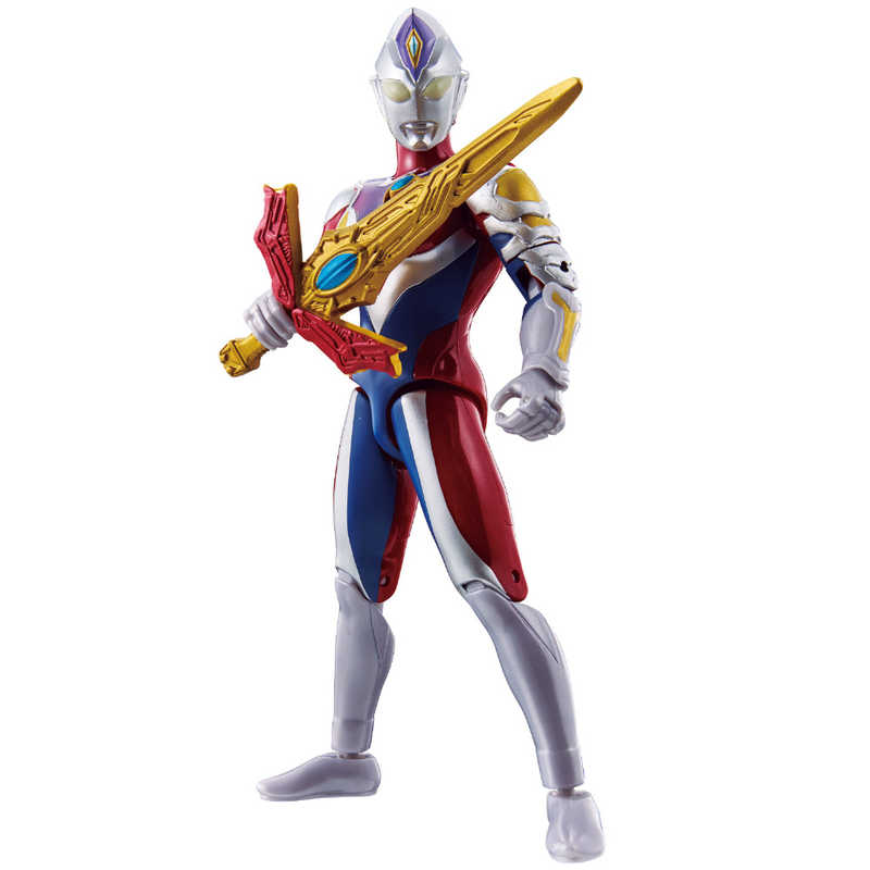 バンダイ　BANDAI　ウルトラアクションフィギュア ウルトラマンデッカー フラッシュタイプ ニュージェネレーションスターズセット画像