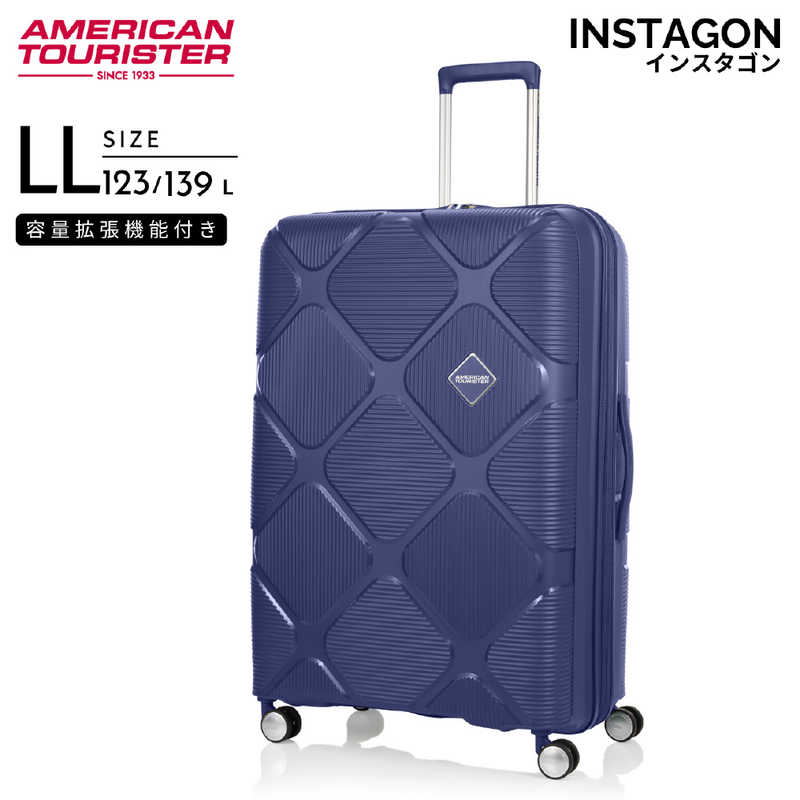 アメリカンツーリスター　拡張機能付きキャリー 超大容量 ( LLサイズ ) INSTAGON ( インスタゴン ) ［ TSAロック搭載 ］ フューチャーダスク　HJ4＊18013