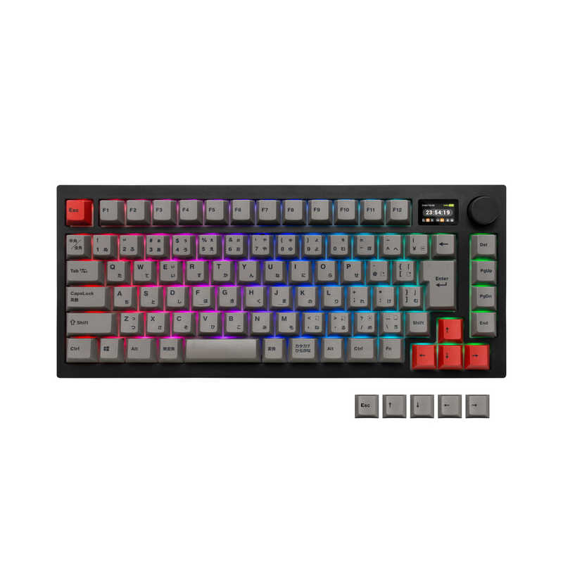 MISTEL　キーボード Barocco Mistel MD750 Delight JIS (日本語配列 / GATERON G Pro 2.0 茶軸) ［有線・ワイヤレス］　ML-MD750D-J-BR/BK