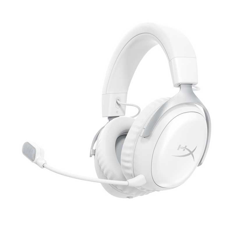 HYPERX　HyperX Cloud III S ワイヤレスゲーミングヘッドセット ［両耳 / ヘッドバンドタイプ］ ホワイト　AX6G1AA