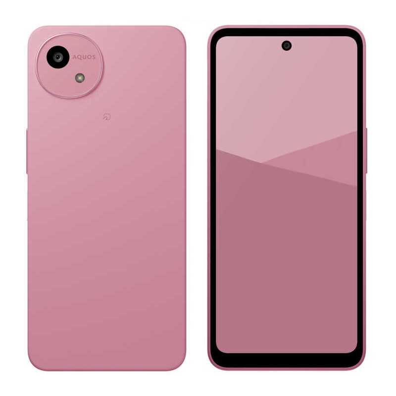 シャープ　SHARP　SIMフリースマートフォン AQUOS wish5 / Dimensity 6300 / 6.6インチ 4GB+128GB ナデシコ　SHM32P