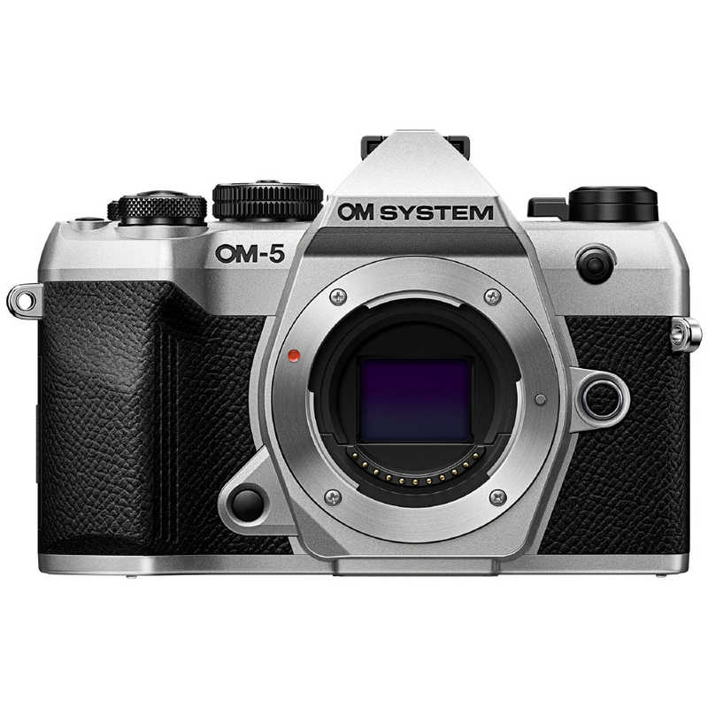 OMSYSTEM　OM-5 Mark II ボディー シルバー ［ボディ単体］　OM5MarkIIボディーSLV