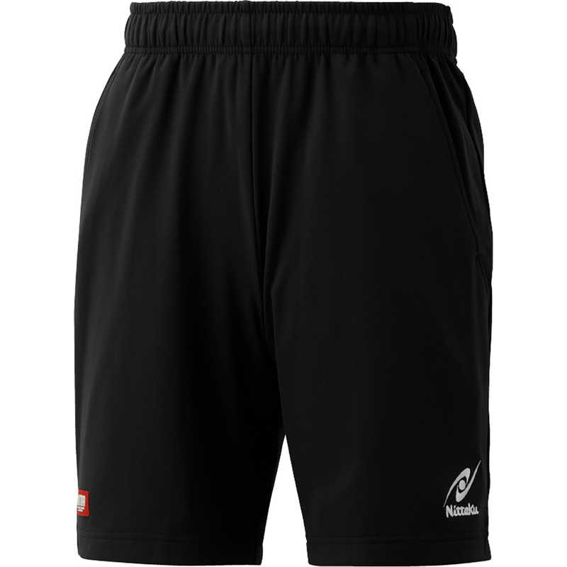 ニッタク　卓球用品 男女兼用 ストレッチロングショーツ 3S ブラック　NW-2522