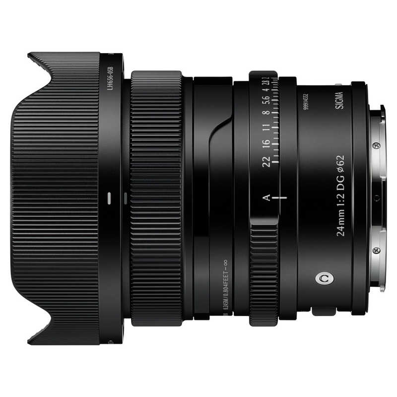 シグマ　カメラレンズ 24mm F2 DG Contemporary ［ライカL / 単焦点レンズ］ ブラック　24MMF2DG｜コジマ店