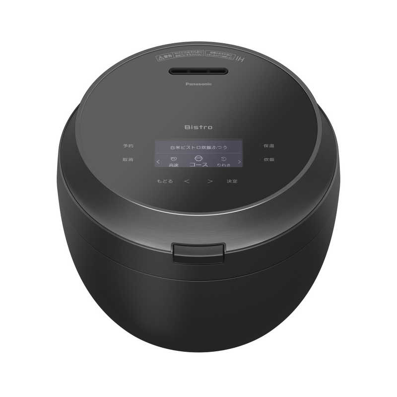 パナソニック　Panasonic　炊飯器 1升 Wおどり炊き 可変圧力IHジャー ビストロ匠技AI ブラック　SR-X918D-K