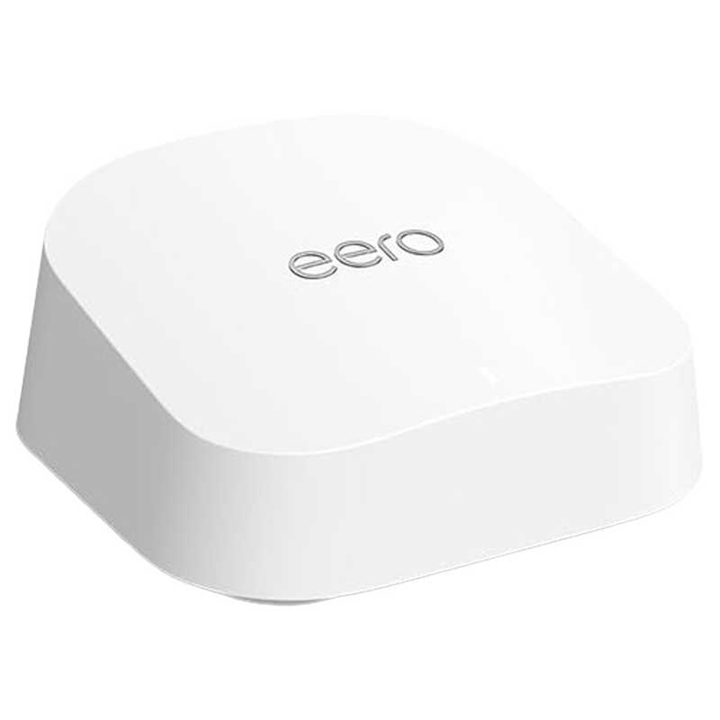 Amazon　eero 7 - メッシュwifiルーター、Wi-Fi 7対応、BE5000、2.5Gbpsイーサネット×2、1ユニット ［Wi-Fi 7(be)］ ホワイト　B0DN36NDPN