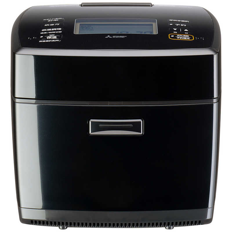 三菱　MITSUBISHI　炊飯器 5.5合 炭炊釜 IH 備長炭 2層厚釜 黒曜　NJ-VS10H-B 25,773円