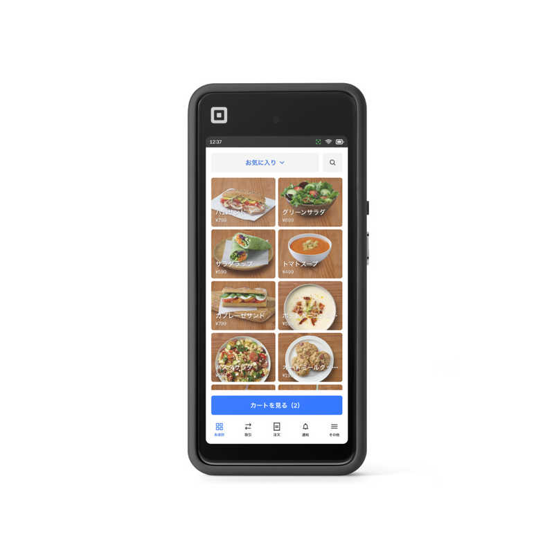 SQUARE　Belkin SheerForceケース for Square ハンディ ブラック　MSA029JJBK