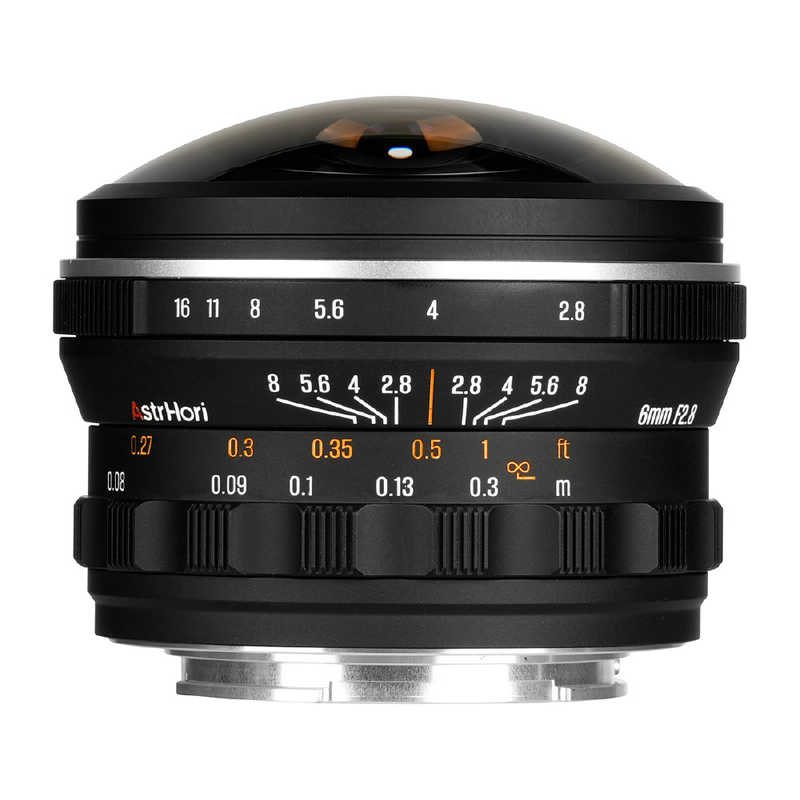 ASTRHORI　AstrHori 6mm F2.8 CIRCULAR FISHEYE ソニーEマウント ［ソニーE / 単焦点レンズ］　6mmF2.8fisheye（E）｜コジマ店