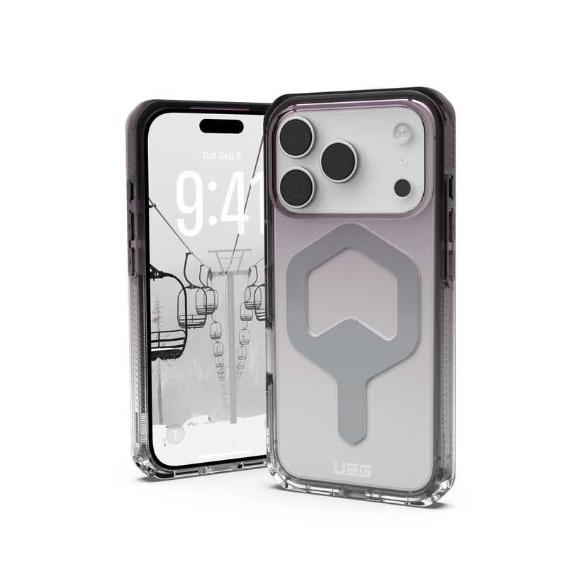 UAG　iPhone 17 Pro用 MagSafe対応 PLYO(ブラック/クリアオンブレ)　UAG-IPH25MA-YMS-B/C