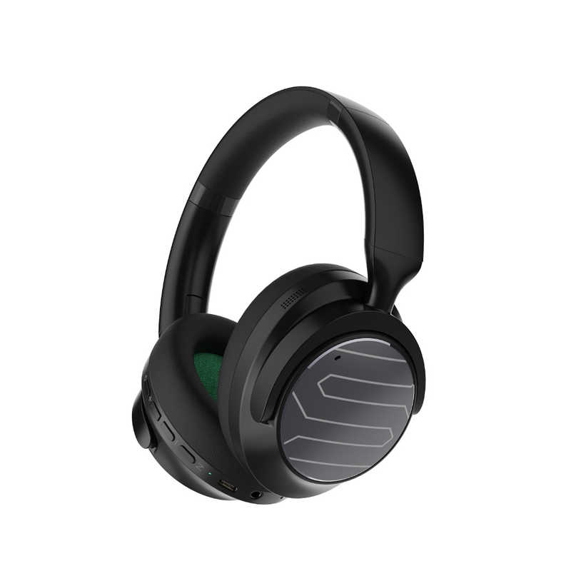SOUL　ブルートゥースヘッドホン ULTRA WIRELESS X ［ノイズキャンセリング対応 / Bluetooth対応］ BLACK　SU115BK