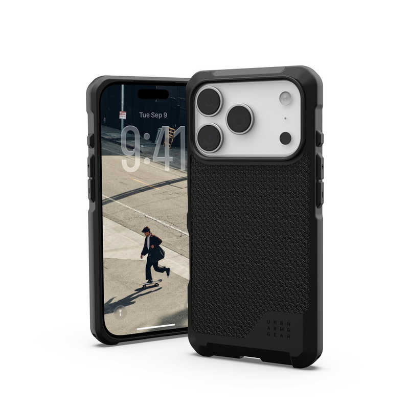 UAG　iPhone 17 Pro用 MagSafe対応 METROPOLIS LT(ケブラーブラック)　UAG-IPH25MA-FLM-KB