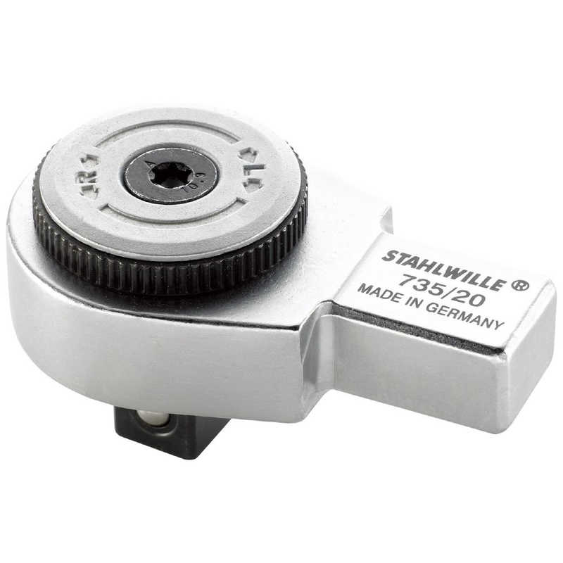 STAHLWILLE　ジョイントサイズ14×18mm トルクレンチ差替ラチェットヘッド 1/2SQ　735/20 21,492円