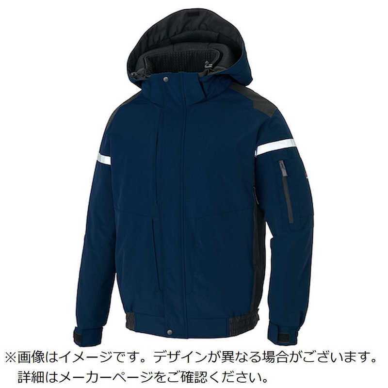アイトス　アイトス フルハーネス対応防寒ジャケットネイビーLL　AZ8976008LL