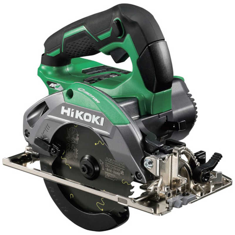 HiKOKI　HiKOKI コードレスリフォーム用丸のこ 36Vマルチボルト 125mm(黒鯱チップソー付) 本体のみ　C3605DBSKNN｜コジマ店