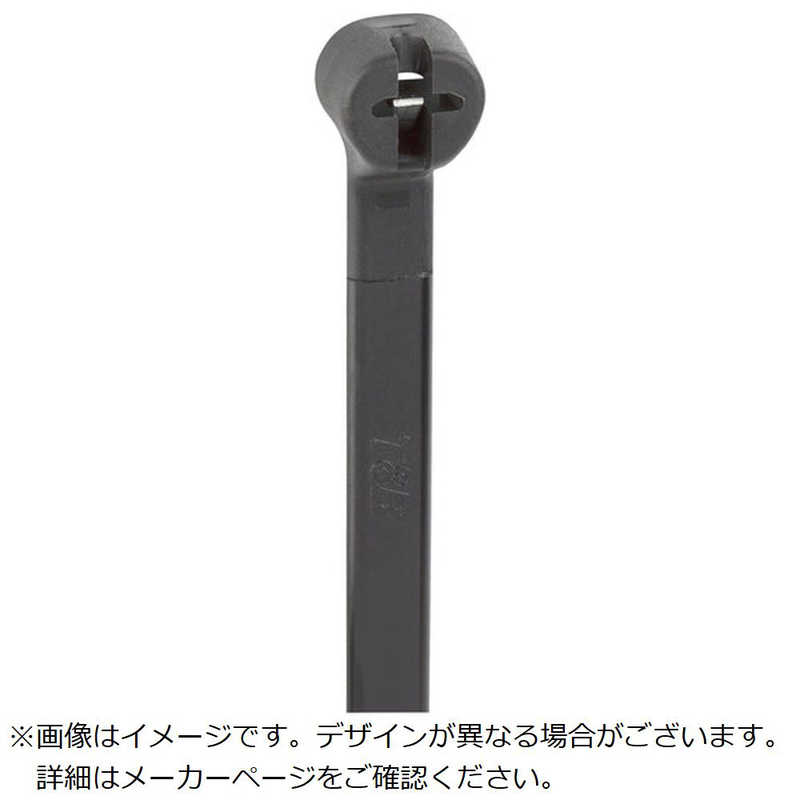 ABB　TY-Rap 高性能ケーブルタイ(結束バンド)耐候・耐熱グレード(黒色)(小袋)幅8.2X長さ1143mm50本入り　TY54513MX
