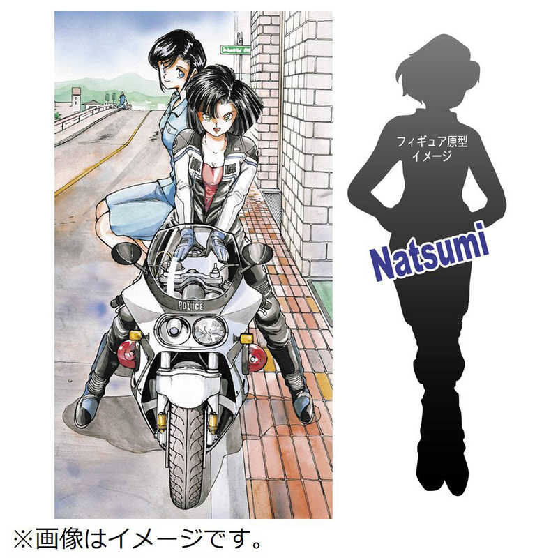 長谷川製作所　1/12 逮捕しちゃうぞ 辻本夏実（ライダースーツ）画像