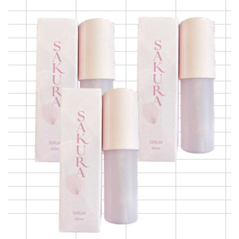 ヒロソフィー　SAKURA SERUM(3本セット)｜コジマ店